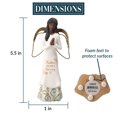 thumbnail image 7 of Pavilion Gift Company African American Praying Collectible Resin Angel Figurine, 5.5 Inch, White, 7 of 7