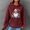 aa05_Wine, variant on Hilzaten Womens Drop Shoulder Sweatshirt Long Sleeve Pullover Kangaroo Pocket Hooded Graphic Sweatshirt for Women