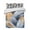 Mist Blue Gray Blue Oatmeal, variant on Quilts Twin XL Size, Navy Blue Yellow Feather Soft Comforter Bedding Set for Bed, Simpler Modern Abstract Art Lightweight Quilted Bedspread with Pillow Cover(2 Pieces) for All Season, 68x98 Inch