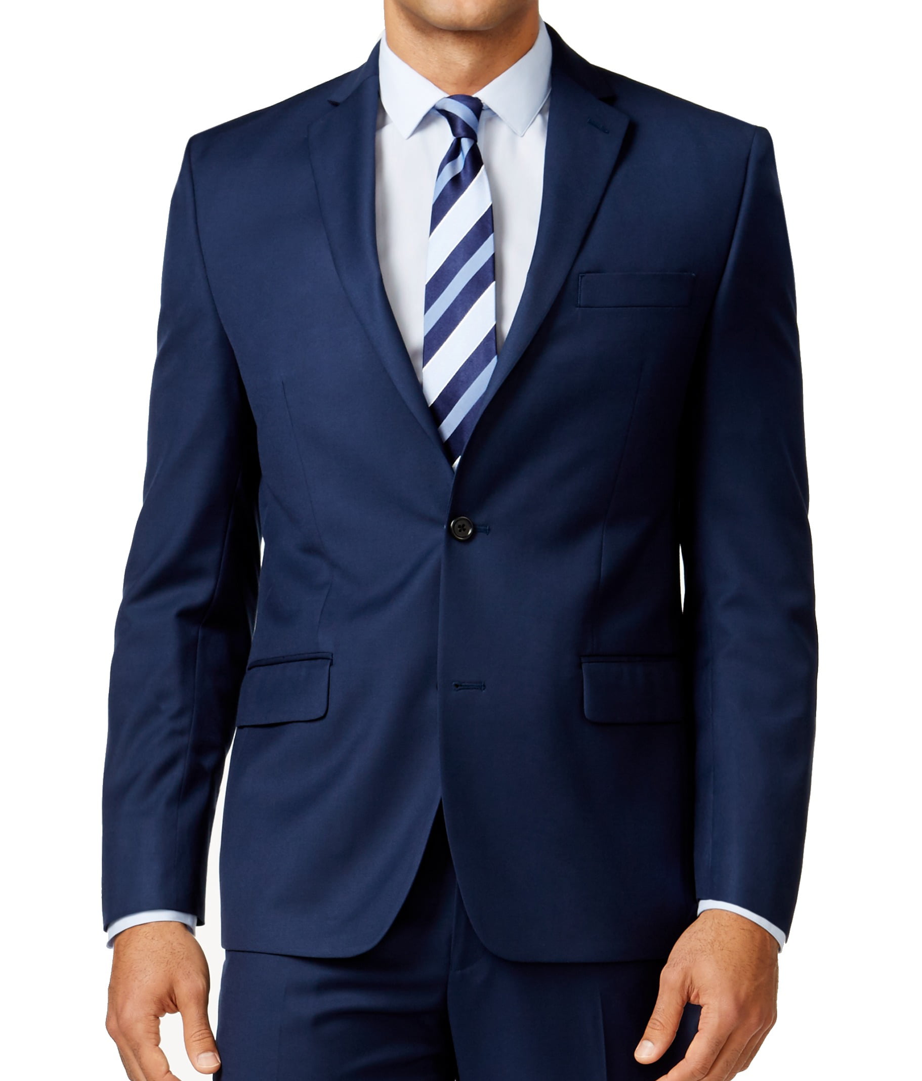 Michael Kors Suits & Suit Separates - Mens Blazer Navy Two Button Notch ...