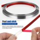 thumbnail image 3 of OULII Tira Metálica Flexible Para Moldura De Pared Con Adhesivo Fácil Y Acabado En Inoxidable, 3 of 6