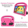 thumbnail image 6 of Allytech Kids Case for Samsung Galaxy Tab A7 Lite 2021(8.7 inch), SM-T220/SM-T225 Cover for Children, Slim Shockproof Handle Kickstand Children Friendly Case with Screen Protector for T220, Pink, 6 of 7