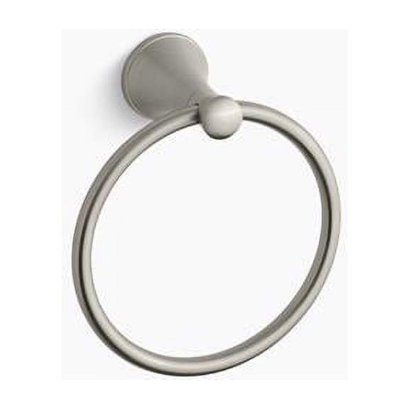 Kohler K-13435-BN Coralais Towel Ring - Vibrant Brushed Nicke
