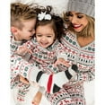 thumbnail image 4 of Family Matching Pajamas Christmas Jammies Clothes Cotton Holiday Sleepwear Sets Long Sleeve Pjs, 4 of 8