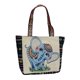 thumbnail image 5 of Bolso de Hombro de Lona Bordado para Mujer Gran Capacidad Moda Femenina Bolso de Viaje Informal Bolso con Cremallera Monedero Tote para Trabajo Fiesta Yinane  Monedero de hombro, 5 of 8