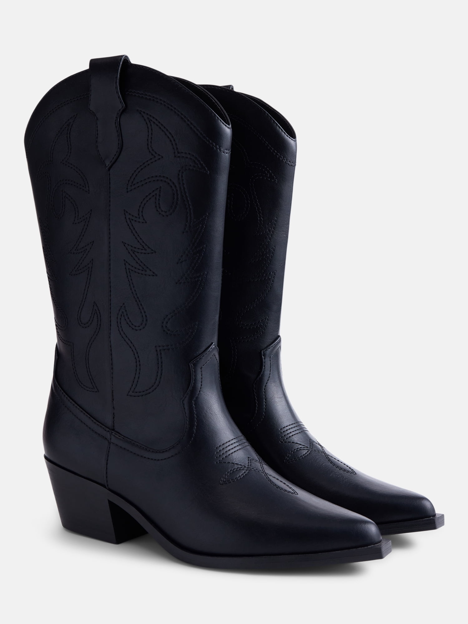No Boundaries Women's Studded Cowboy Boots