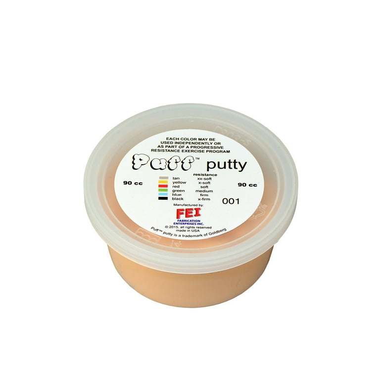 Puff LiTE Exercise Putty - xx-soft - tan - 90cc Puff LiTE Exercise Putty - xx-soft - tan - 90cc