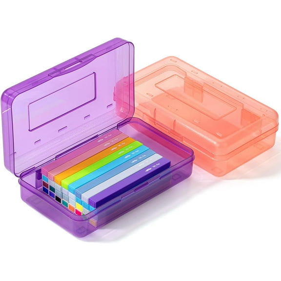 Mr. Pen- Pencil Box, 4 Pack, Assorted Color