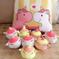 thumbnail image 2 of Lindo snack almohada 35 * 45 cm animales de peluche juguetes pudín decorativo extraíble gatito gato muñecas juguetes creativos regalos para niñas adolescentes niños Rojo Verde Cocina, Decoración y Otros, 2 of 5