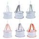 thumbnail image 5 of Kearding Cestas de lavandería colgantes reutilizables Soporte para orificios Licuadora de cosméticos de secado de gran capacidad Bolsa de red Estante Almacenamiento y organización del hogar Verde Kearding HA063603-03B, 5 of 6