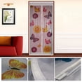thumbnail image 2 of WYZworks (Summer Design) Magnetic Mesh Hands-Free Lace Screen Door (Various Designs Available), 2 of 2