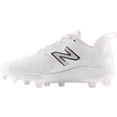 thumbnail image 4 of New Balance Men's Fresh Foam 3000V6 Synthetic Low Molded Baseball Cleats White/White Wide 12, 4 of 6