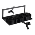 thumbnail image 4 of DOMELAY Graduation Flower Box with Lid Portable Container Decorative Empty Container Black, 4 of 8