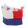 thumbnail image 5 of KAKOWELY Peluca loca de celebración para aficionados al fútbol, peluca de pelo artificial, cubierta decorativa para la cabeza, 5 of 5