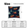 thumbnail image 5 of Christmas sled Pillow Covers Inserts, Decorative Pillows, Throw Pillows with Unique Patterns for Home Décor - Set of 2 in 16x16, 18x18, or 20x20 inches, 5 of 6