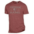thumbnail image 2 of Men's Alternative Apparel Heathered Maroon Fordham Rams The Keeper T-Shirt, 2 of 3