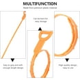 thumbnail image 3 of Tool 6pcs Drain Cleaner Stick Snake Drain Clog Remover Draino Hair Clog Remover Shower Hair Drain Clog Sink, 3 of 5