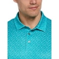 thumbnail image 4 of Ben Hogan Men's and Big Men's Golf Tee Print Golf Polo Shirt, up to Size 5X, 4 of 5