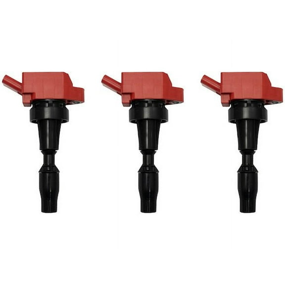 Ignition Coil Set 4 Piece - Compatible with 2017 - 2021 Kia Soul 2018 2019 2020