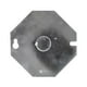 thumbnail image 3 of Pack 25 Pzs Tapa Metalica Octagonal De Acero plateado 10.5cm, 3 of 3