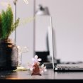 thumbnail image 4 of Estatuilla de flor de vidrio, estatuilla de árbol soplada a mano, adorno de mesa, pisapapeles para regalo, decoración de escritorio para el hogar, 4 of 6