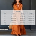 thumbnail image 4 of VBVC Women's Sleeveless Button Down Maxi Dress , Ladies' Collared V-Neck Long Dress , Casual Summer A-Line Vacation Dresses For Women,Orange,S-3XL, 4 of 9