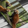 thumbnail image 6 of Bunch Of Red Pandas Faux Leather Travel Luggage Tag, 6 of 7