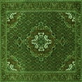 thumbnail image 1 of Ahgly Company Machine Washable Indoor Square Persian Green Traditional Area Rugs, 7' Square, 1 of 1