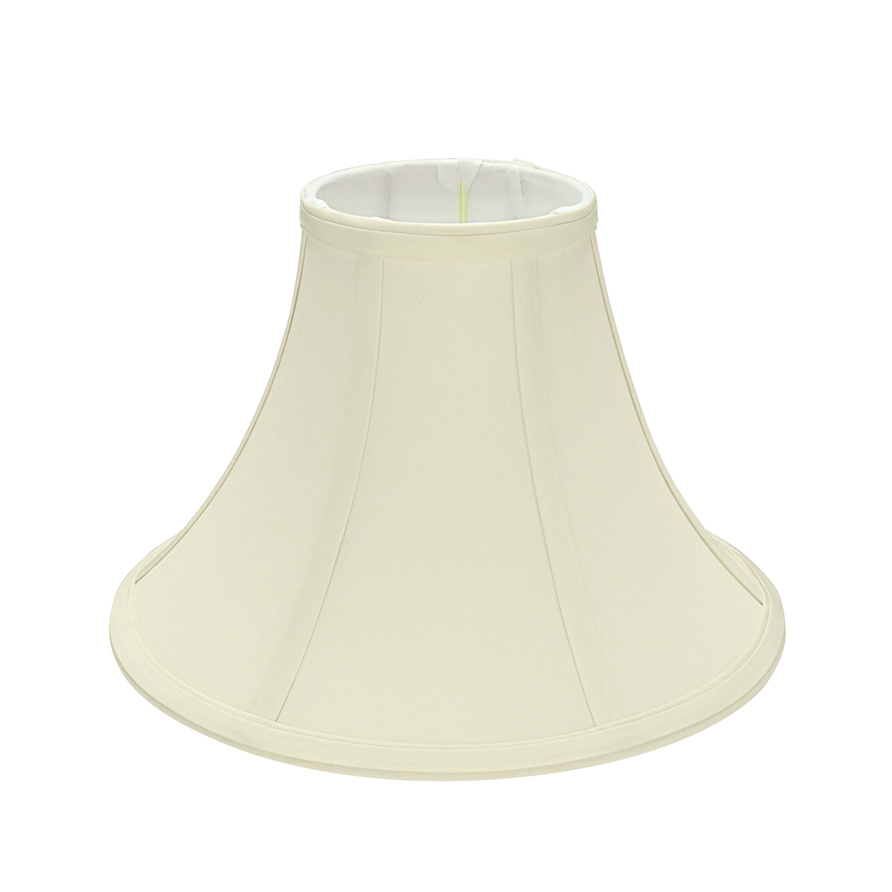Aspen Creative 58030 Transitional Bell Shape UNO Construction Lamp Shade in Ivory, 10" wide (4" x 10" x 7")