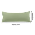 thumbnail image 5 of PiccoCasa Body Pillowcase Brushed Microfiber Body Pillow Cover, Sage Standard, 5 of 7
