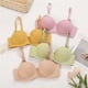 thumbnail image 3 of Sujetador Para Mujer Sexy Push Up Lencería Femenina Inalámbrica Sin Costuras Ropa Interior A/B Taza Color Sólido Invisible Correa Extraíblepangjing, 3 of 4