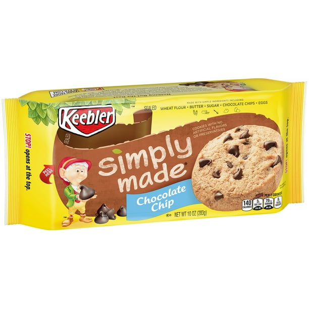 Keebler Simply Made Chocolate Chip Cookies 10 oz