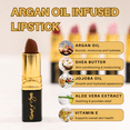 thumbnail image 7 of Essence of Argan Brown Lipstick, Non Toxic, Hydrating, Long Lasting Makeup, Chocolate Kiss, 7 of 7