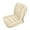 White, variant on Thick Warm Seat Cushion for Office Chair, Winter Plush Heating Pad with Removable Cover, Non-Slip Backrest Cushion for Long Sitting​​