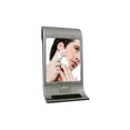 thumbnail image 2 of Zadro Z Fogless Water Mirror with LED Light Panel and Tri Accessory Holder, 6-Inch, Stainless Steel, 2 of 2