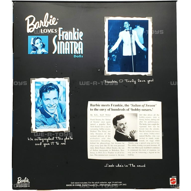 Barbie Loves Frank Sinatra Collectors Edition Doll Set, 1940s