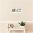 thumbnail image 2 of ArtToFrames Collage Photo Picture Frame with 3 - 3.5x5 Openings, Framed in White with Off White and Black Mats (CDM-3966-99), 2 of 8