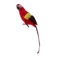 thumbnail image 1 of Loro pájaro loro artificial pájaros modelo juguete decoración de Púrpura Sunnimix Pájaro del loro artificial, 1 of 8