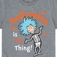 thumbnail image 3 of Dr. Seuss - Halloween Is My Thing - Toddler And Youth Short Sleeve Graphic T-Shirt, 3 of 6