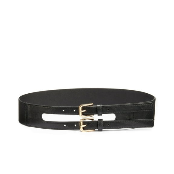 LASCANA Women's Double Buckle Waist Belt Buckle