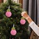 thumbnail image 2 of Bolas Navideñas De Plástico Paquete de 3 bolas decorativas de plástico para árbol de Navidad, 10 cm, colgantes coloridos para decoración navideña Yulucky, 2 of 8