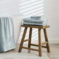 thumbnail image 4 of Gogreen 100% Cotton Bath Towel Sets of 8 Pieces, 2 Bath Towels 2 Hand Towels 4 Washcloths, Highly Absorbent Towels for Bathroom, Gym, Hotel (Light Blue), 4 of 8