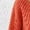 Orange, variant on FRSASU Solid Loose Knitted 2 Piece Sets Women V Neck Long Sleeve Sweater Pullover Tops High Waist Straight Pants Casual Outfit Orange XL(XL)
