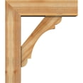thumbnail image 3 of Ekena Millwork 8"W x 28"D x 32"H Olympic Block Rough Sawn Bracket w/ Offset Brace, Western Red Cedar, 3 of 25