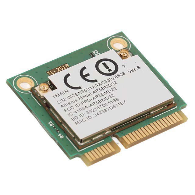 Tarjeta De Red 5G, Pequeña Tarjeta Compacta WiFi 5G Mini PCIe Plug And Play Para Computadora Portátil