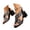 Black, variant on Ticikt Elegant Platform Block Heel Sandals with Classic Open Toe Party Prom Formal Comfortable Dressy Shoes