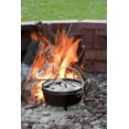 thumbnail image 2 of Lodge 10 Inch / 4 Quart Cast Iron Camp Dutch Oven, 2 of 4