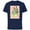 Navy, variant on Princess Tiana Naveen Jazzed to Call You My Valentine - Short Sleeve Cotton T-Shirt for Adults - Customized-Natural