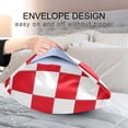 thumbnail image 5 of Ryvnso Satin Pillowcase Checkered Grid-t9 Pillow Cases Standard Size 26x20in, 5 of 6