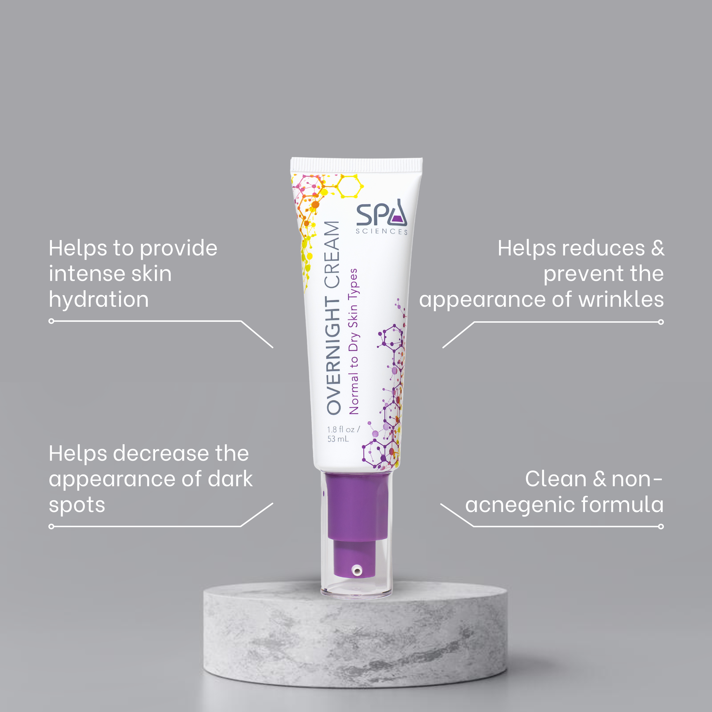 Spa Sciences Overnight Cream for Dry Skin, 53ml photo 4